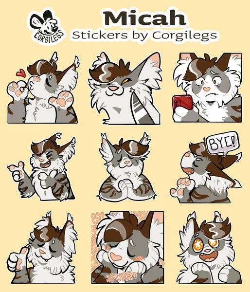 Micah Stickers